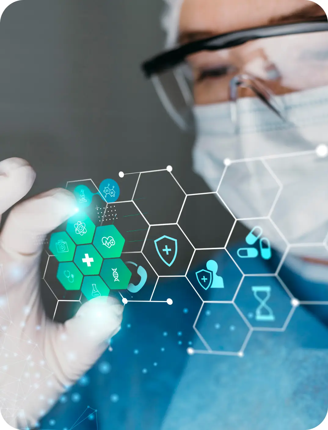 Healthcare marketing visual