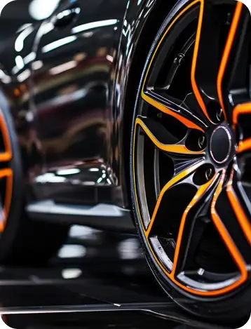 Automotive marketing visual